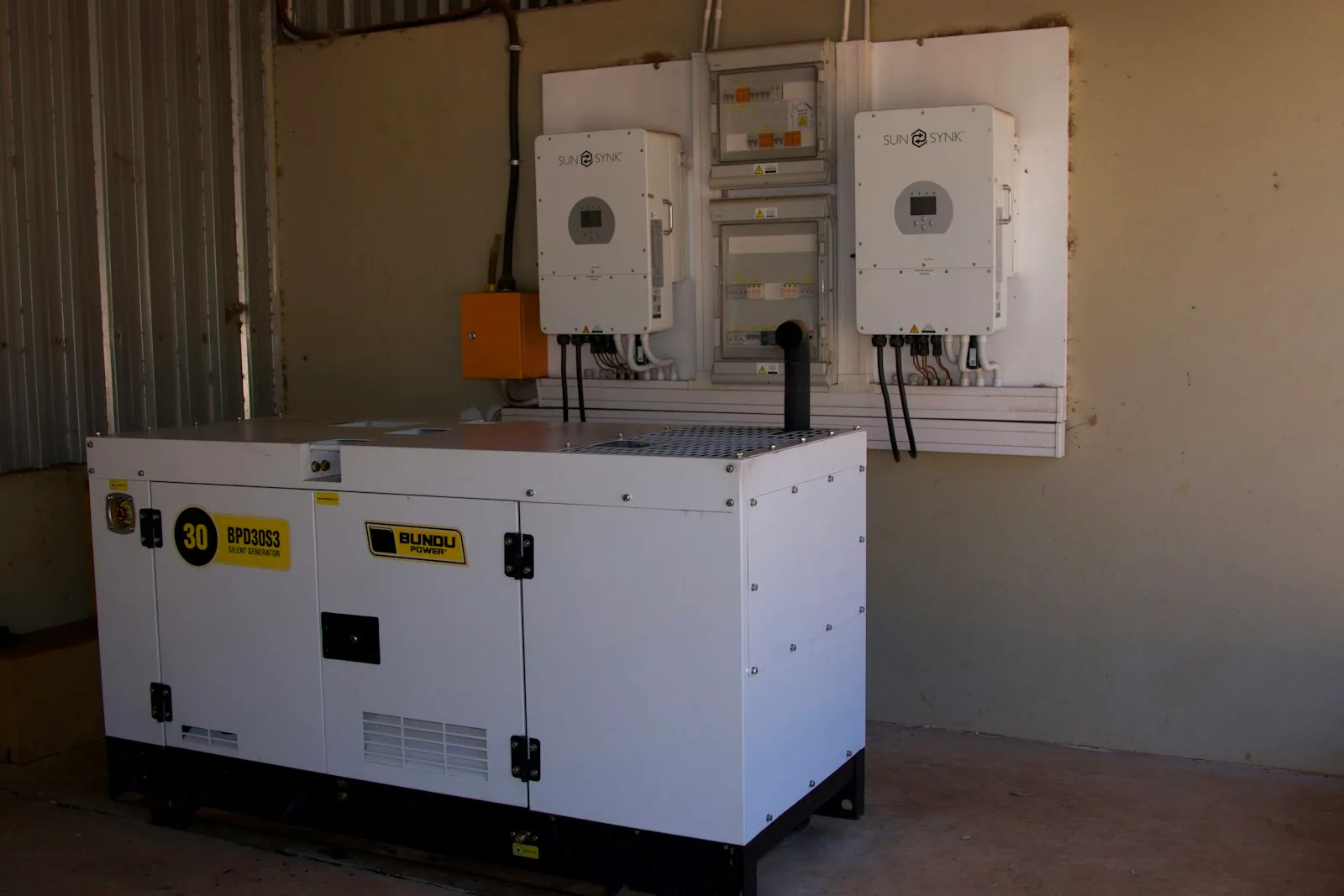 Standby backup generator installed at a Toronto home